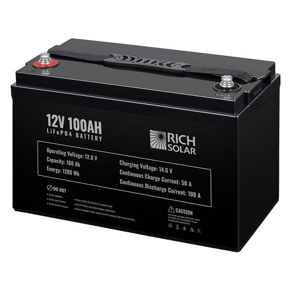 AGM Replacement Battery 24V 100Ah for solar power system